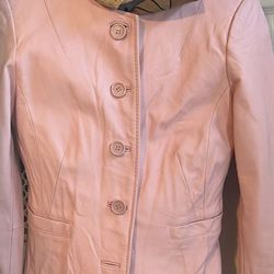 Genuine Leather Lady’s Jacket /size 6