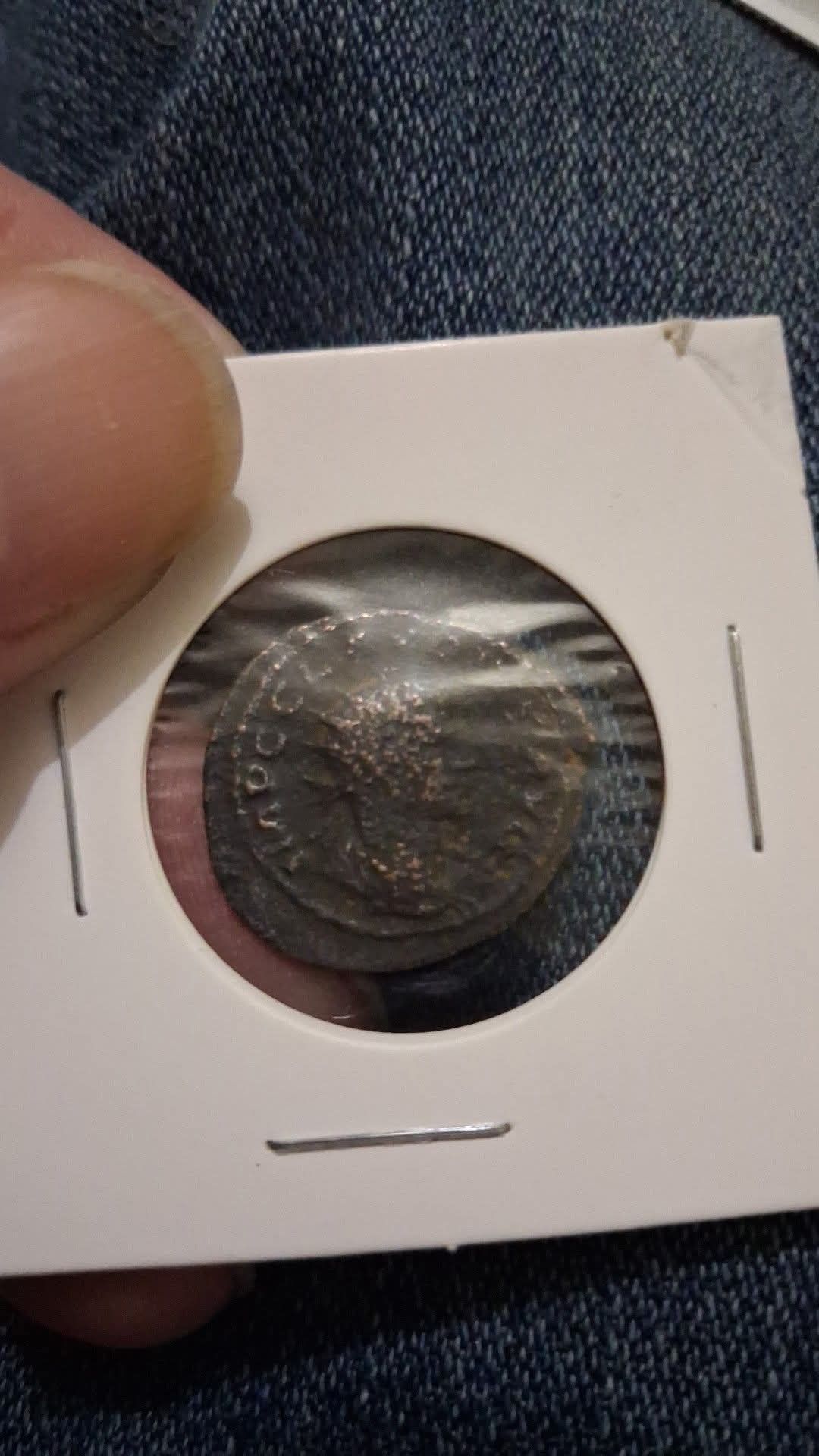 Ancient Roman Coin/ "As of Claudius " AD 41-54