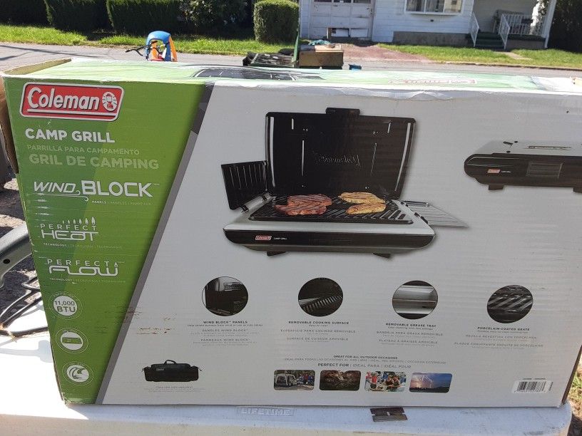 New Coleman grill