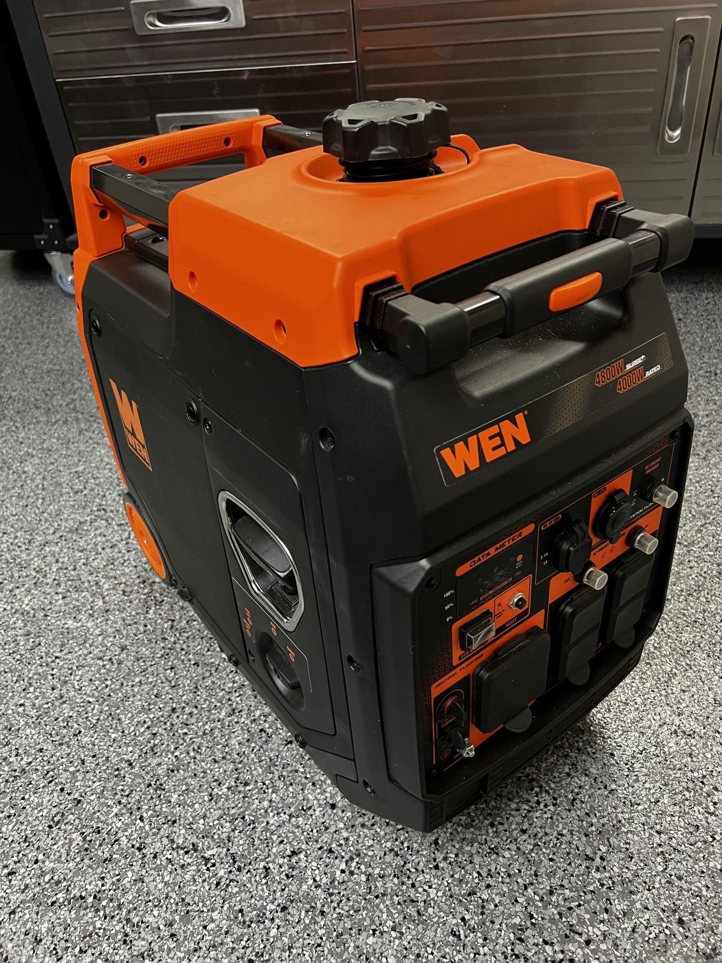 WEN 4800W Portable Inverter Generator 10 Hours
