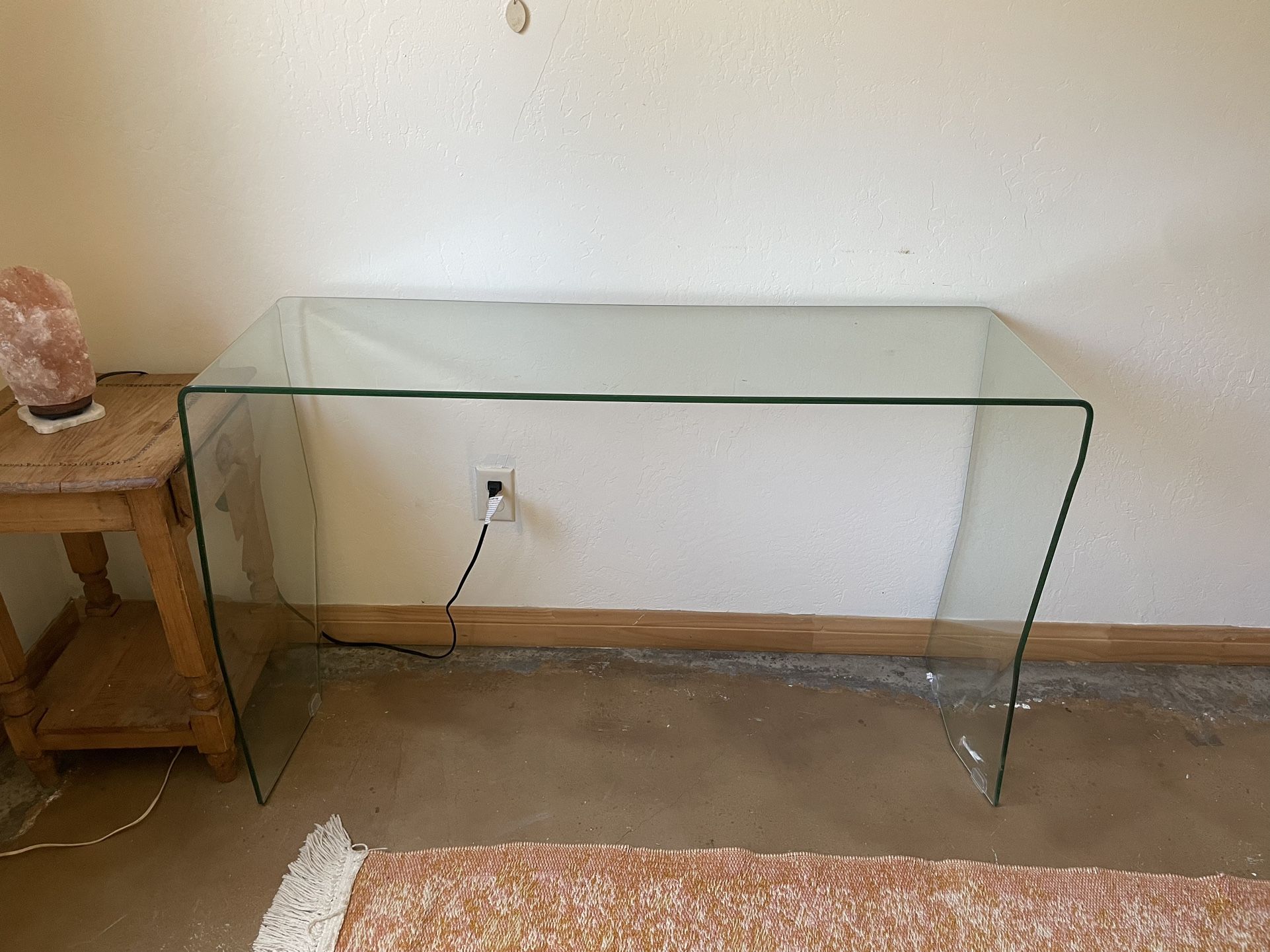 Glass Console Table