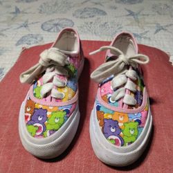 Care Bears Girls Tennis Shoes Size 12