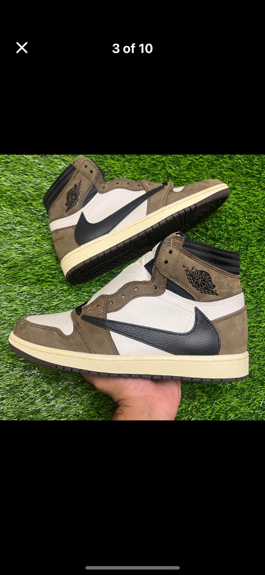 Jordan 1 Retro High OG SP Travis Scott Mocha