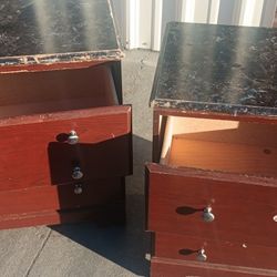 2 Drawer Wodden Dresser