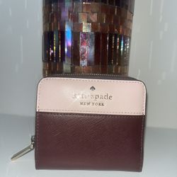 Kate Spade Pink/Burgundy Wallet