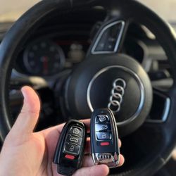 Audi new key fob