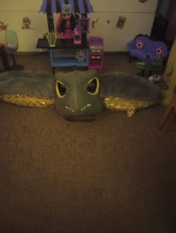 Unfinished Furry Dino Mask + Ears + Glasses 