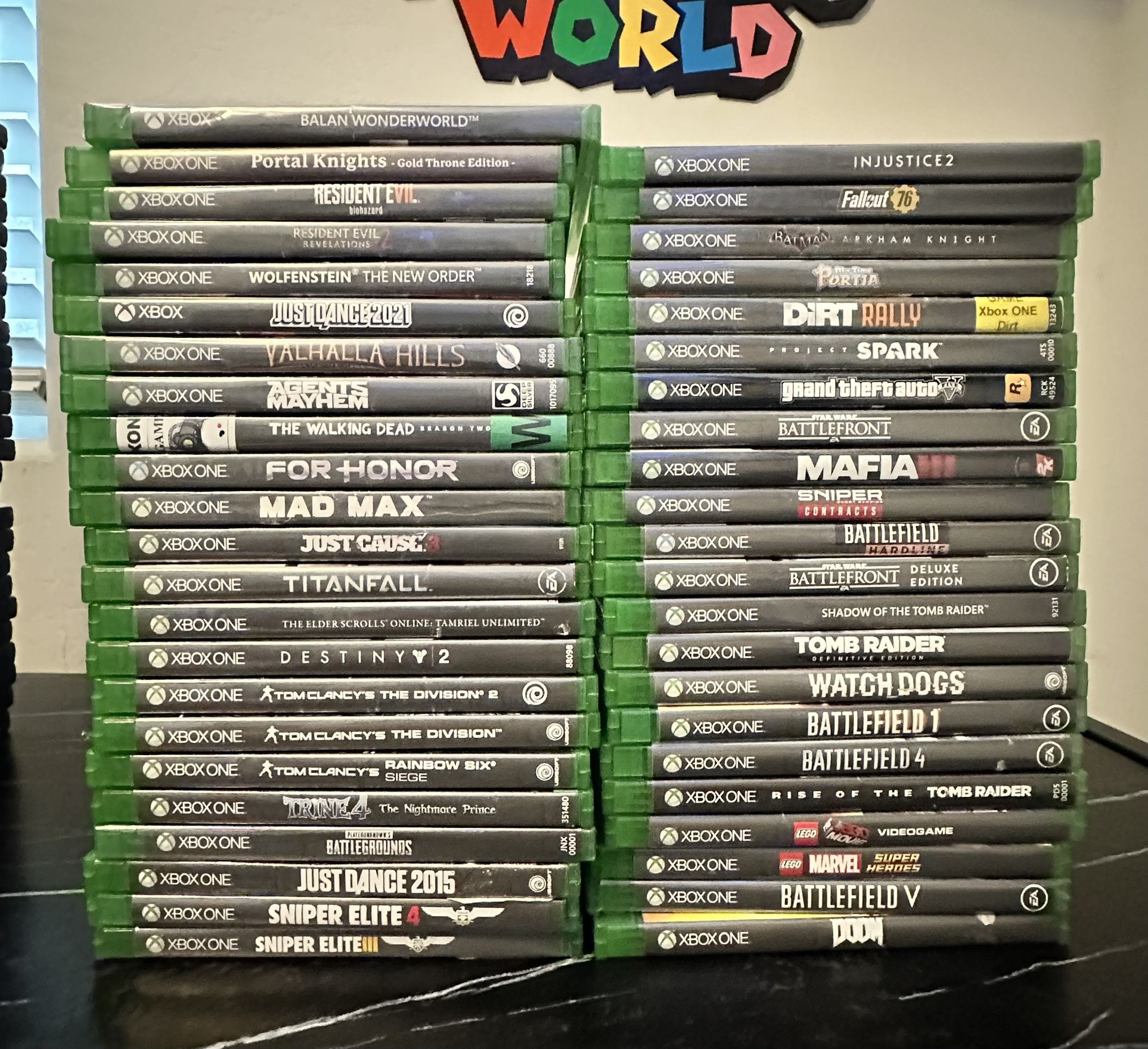 Xbox Lot of 45 Games for Xbox Series X & Xbox One!