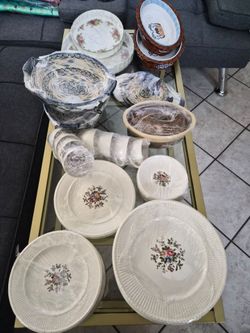 Casserole Serveware,  Plates,  Tea Cups Saucers set