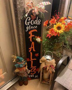 Wooden Fall Signs 🍁🪵🍂
