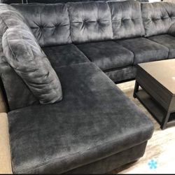 💫 By Ashley Signature Granite L Shape Cozy Sectional💥 Brand New👌 Financing Options💰 Sofa/ Living Room✅