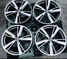 AUDI RS3 BBS 5x112 Black Optic Wheels (2 Sets Available)