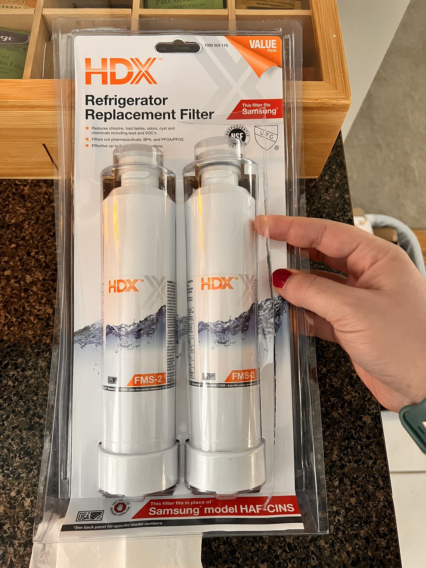 HDX refrigerator Replacement Filters 