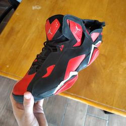 Jordan True Flights Red And Black 