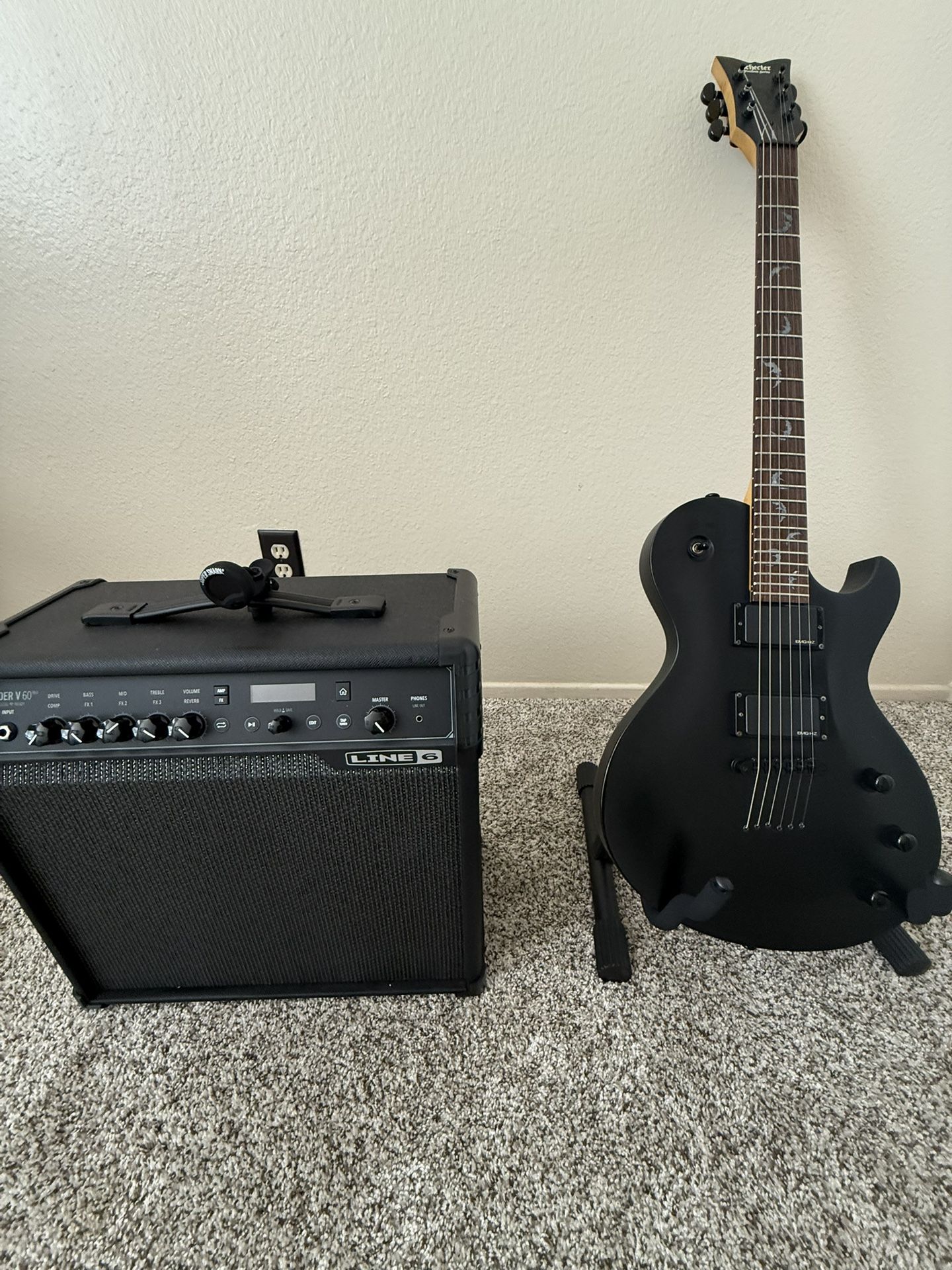 Guitar And Amp Combo