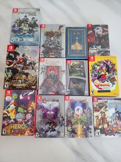 Multiple Video Games - Nintendo Switch, 3DS, DS