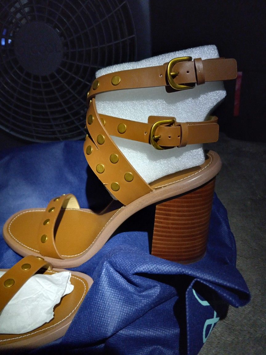 Chunky Heeled Sandals