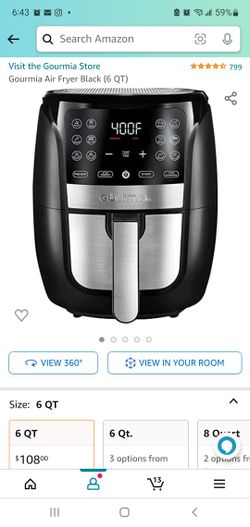 Gourmia 6Qt Digital Air Fryer