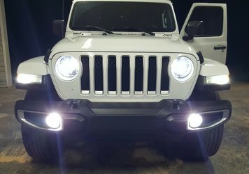 2x LED Headlights, Fog Lights, Daytime Lights, Bulb 6500k 8000 lumens *6 Months Warranty*