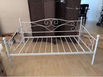 White Bed frame