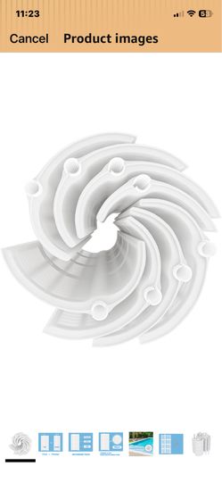 New 1004 DE Filter Compatible with FNS Plus 48, DEL/DEV 48, DE4820, 0, FS-2004, PFS2448, FC-9540, PG-1904, 7 Full + 1 Partial, 48 Sq.Ft DE Grid