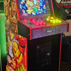 Turbo Street Fighter Arcade1up Cabinet With Over 15,000 Video Games