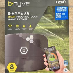 B-Hyve XR Smart indoor/Outdoor 8 Zone Sprinkler Timer