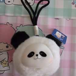 Panda plush coin purse