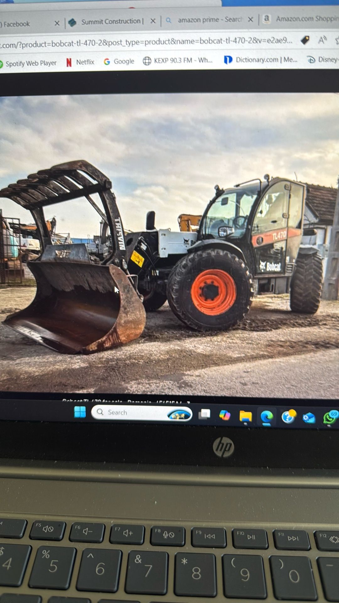 Bobcat TL 470