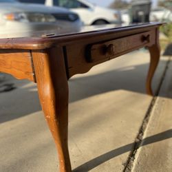 Solid Oak Coffee Table