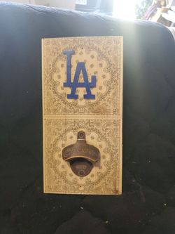 Custom made bottle opener