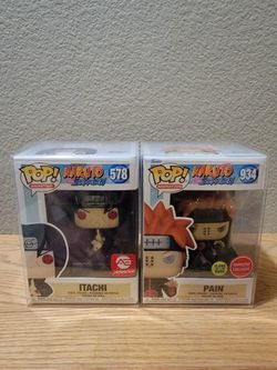 Naruto Shippuden Funko Pops And Keychains