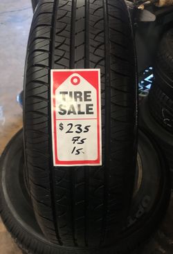235/75/15 HANKOOK OPTIMO $250.00