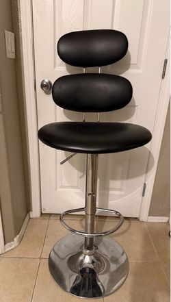 Hydraulic bar stool hair cut chair