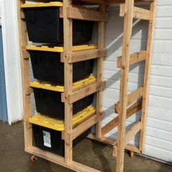 🔥 4×2 Tote Rack (With Wheels) 🔥