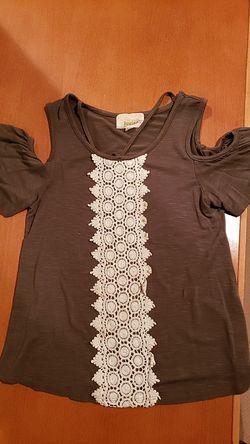 Olive Green Girl's Top