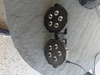 LED PAR Stage Lights – Set of 2