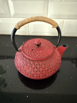 traditional Japanese Tetsubin cast iron teapot