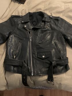 Mens leather jacket