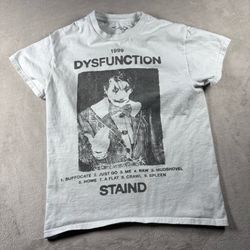 Staind Dysfunction Women’s M Baby Doll Tour Band T-Shirt Rock #4A