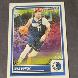 Luka Doncic Panini Haunted Hoops 2023-24 Basketball Trading Card #9