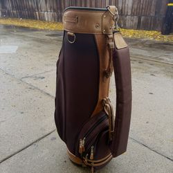 Blooming Bags Cart Bag 6-Way (Brown) Vintage