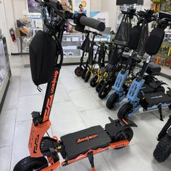 Arwibon GT08 Electric Scooter 50MPH! Finance For $50 Down Payment!!