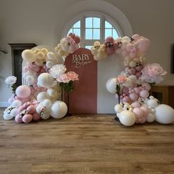 Baby Shower Balloon Decor 