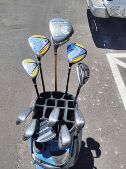 Lefty Men's Set! Adams Cleveland Ram! W/Ping Bag! Golf Clubs!