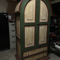 Mexican Inspired armoire. 