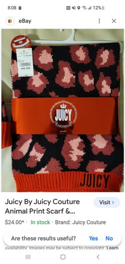 juicy couture scarf