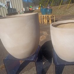 Awesome New Designer Large Set Of Garden Planter High Quality
