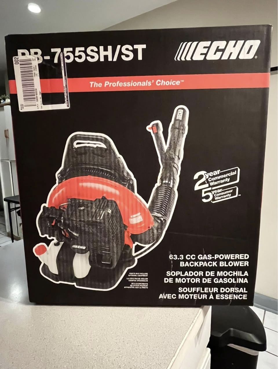 Echo Pb-755SH/St Backpack Leaf Blower Brand New