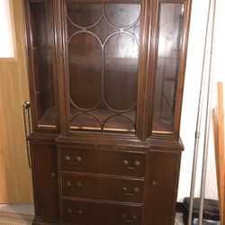 Antique Hutch Dining Room Piece